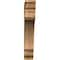 Ekena Millwork Legacy Traditional Rough Sawn Bracket, Western Red Cedar, 4"W x 24"D x 24"H BKT04X24X24LEC01RWR - alternate 3